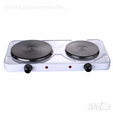 Котлон двоен Rosberg, 2500W, Чугунени плочи, снимка 1 - Котлони - 49198089