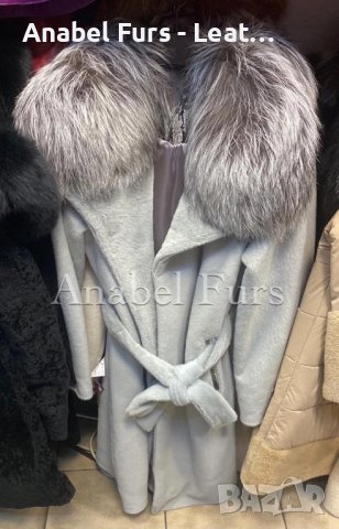 Дамски палта от естествен косъм, естествена кожа, алкантала, кашмир, алпака, снимка 11 - Якета - 42068157