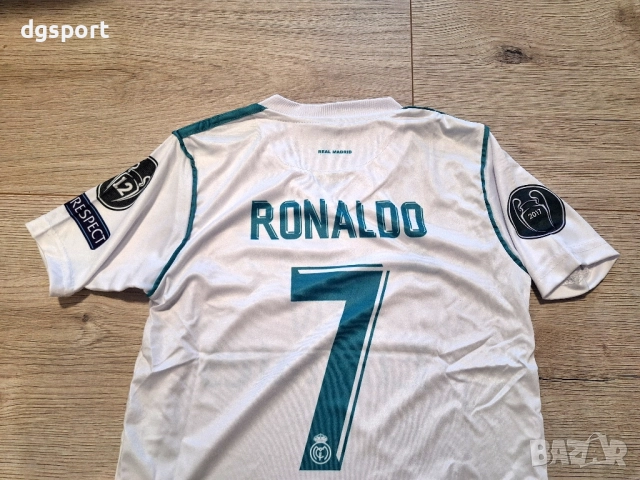 Детски екип на Кристиано Роналдо #РЕАЛ М #ретро модел!, снимка 2 - Футбол - 52490555