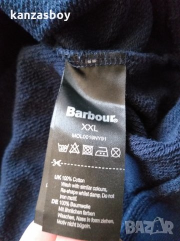 Barbour International Small Logo Crew Sweat - страхотна мъжка блуза, снимка 8 - Блузи - 35800644