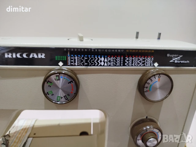 Шевна машина RICCAR 808 Е, снимка 4 - Шевни машини - 51082111