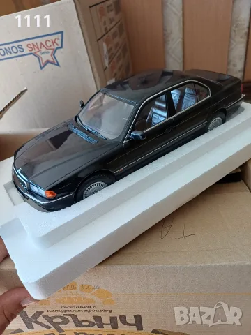 Bmw e38  740i 1/18 , снимка 2 - Колекции - 55801238