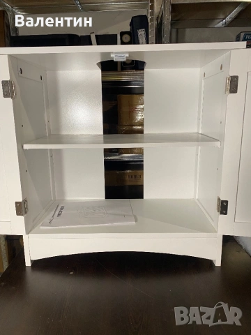 Шкаф за баня VASAGLE, снимка 2 - Шкафове - 53218285