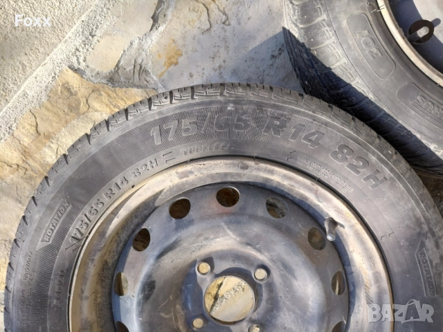 Джанти с гуми Пежо/Ситроен 14 цола, снимка 2 - Гуми и джанти - 52429356