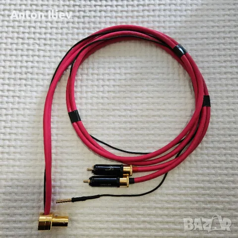 Jelco JAC-501 Tonearm Cable - R 5 PIN to 2 RCA 1.2m, снимка 5 - Грамофони - 49773079