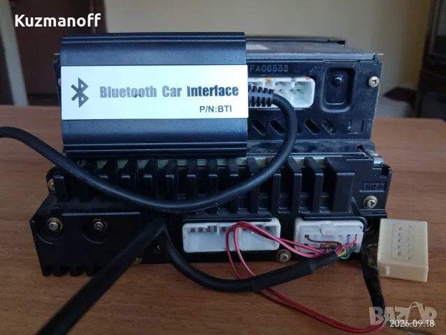 Bluetooth receiver + audio deck за Тойота Рав4 ген2, снимка 3 - Аксесоари и консумативи - 56126216