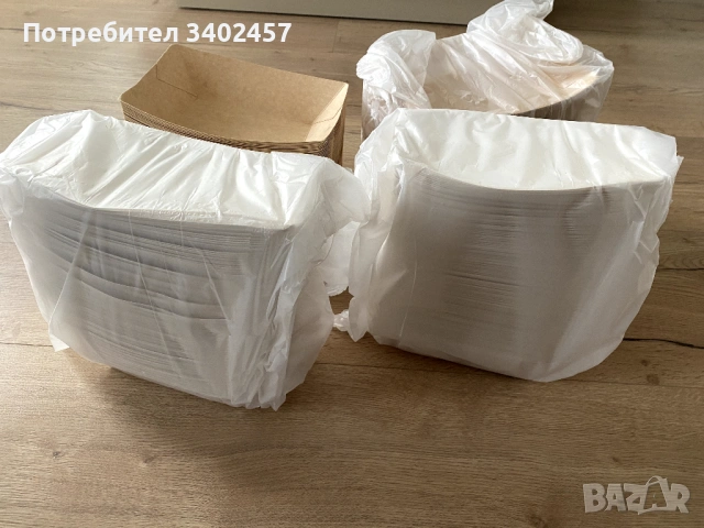 Хартиени купи, панички за еднократна употреба