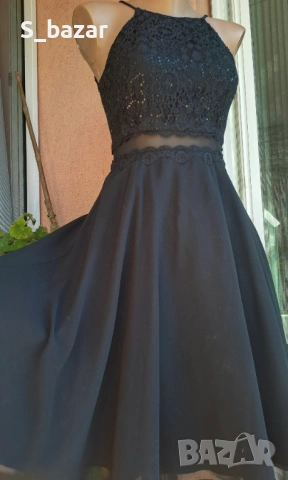 Елегантна рокля,р-р 34/хс-с, снимка 3 - Рокли - 53840035