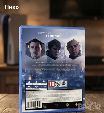 Игра за PS4/PS5 – Detroit: Become Human, като нова., снимка 2 - Игри за PlayStation - 52918638