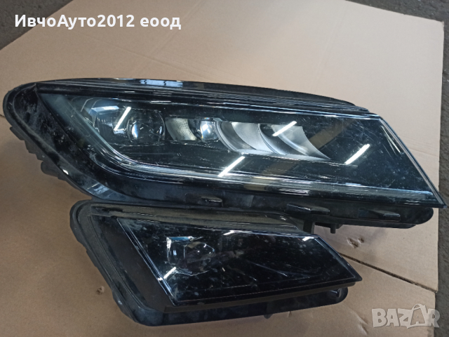 Фар десен оригинален hella 566941016F skoda Kodiak full led, снимка 6 - Части - 44665598