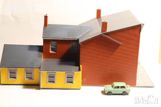 FALLER? KIBRI?VOLLMER H0 1/87 СГРАДА КЪЩА ВАГОН ВЛАК ЖП, снимка 3 - Колекции - 53139227