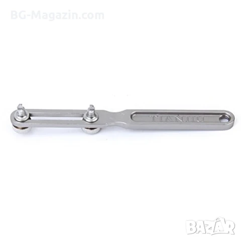 Професионална отварачка за отваряне на часовници часовникарски инструмент за смяна на батерия ремонт, снимка 5 - Други инструменти - 50988320