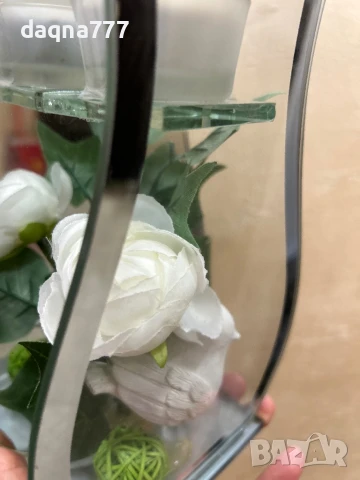 НОВО! Красив подарък: гълъб на мира, цвете, чаена свещ..., снимка 13 - Декорация за дома - 50877171