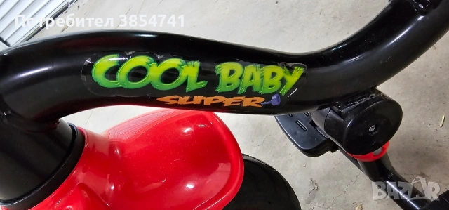 Детска триколка Cool baby , снимка 4 - Детски велосипеди, триколки и коли - 53500172