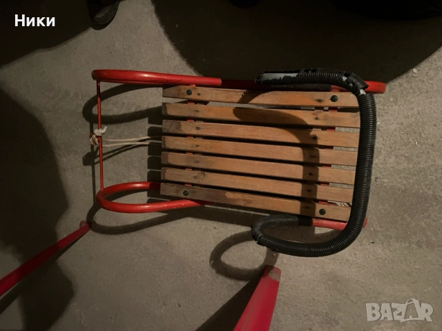 много здрава, метална шейна