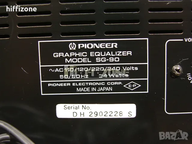 Еквалайзер Pioneer sg-90 /2, снимка 9 - Еквалайзери - 47917986