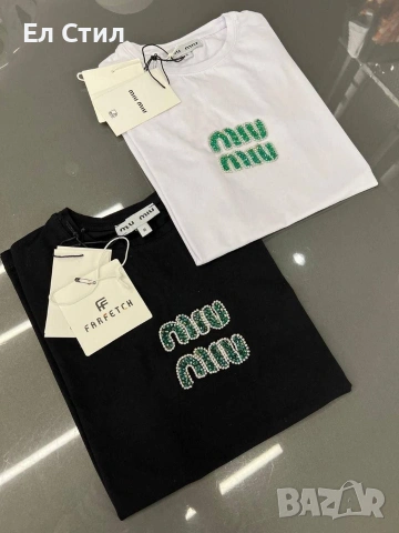 🩷Дамска тениска ✨🔥🔥🔥 👍 ✨𝗣𝗿𝗶𝗰e :15€ НА ЕДРО ✨𝗦ı𝘇𝗲: S M L XL XXL 📌5 бр, снимка 4 - Тениски - 53671991