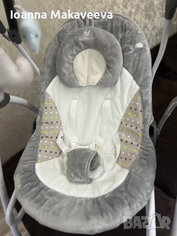 Бебешки шезлонг-люлка, снимка 3 - Детски шезлонги - 52053672