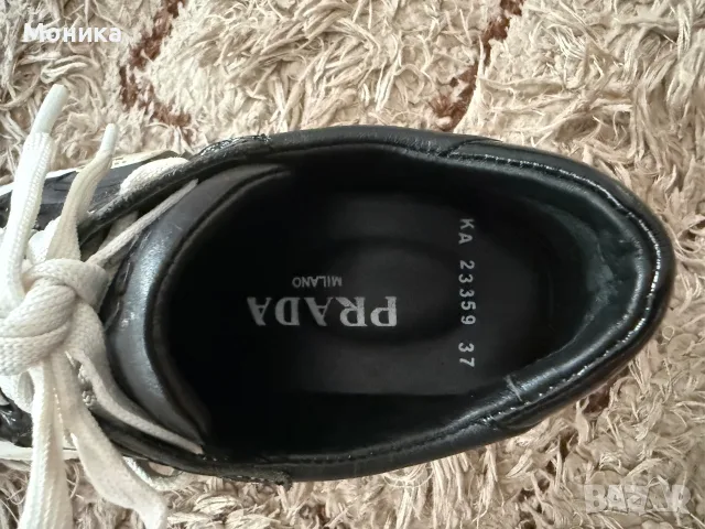 Prada обувки 37 номер, снимка 2 - Дамски ежедневни обувки - 55774631