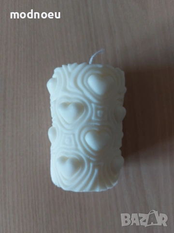 Голяма свещ Сърца, снимка 5 - Романтични подаръци - 53026762