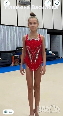 Трико за художествена гимнастика , снимка 2 - Художествена гимнастика - 52954500