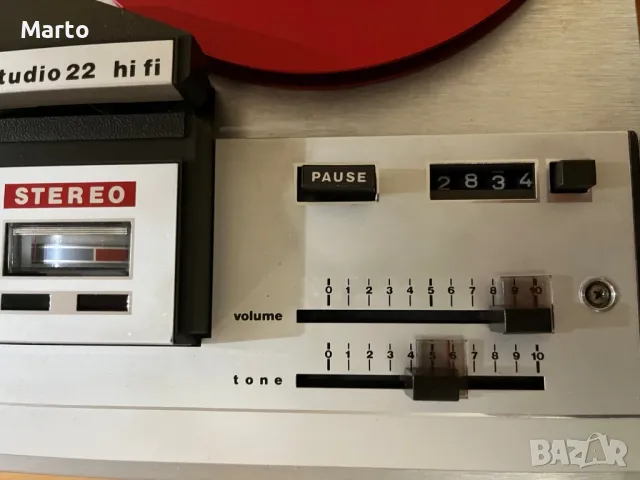 Telefunken studio 22 hi fi магнитофон, снимка 5 - Ресийвъри, усилватели, смесителни пултове - 49637938