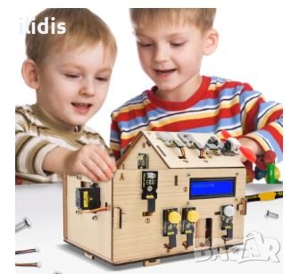 Ардуино   Smart House  Kit Wi-FI PLUS Board,+15 Projects - пълният чкомплект, снимка 2 - Друга електроника - 38600171