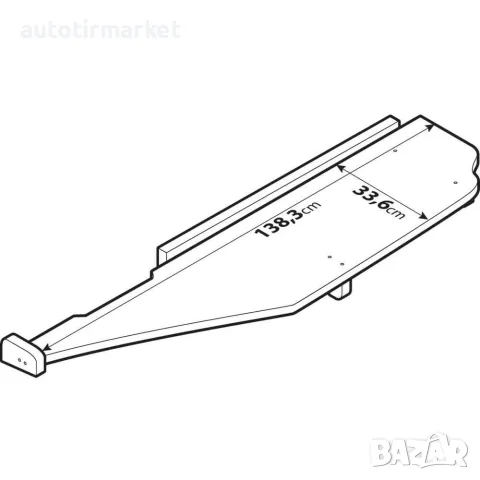 Голяма маса за Mercedes Actros MP4 – Lampa 96069, снимка 3 - Аксесоари и консумативи - 56052937