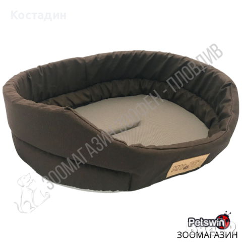 Легло за Куче/Коте - XS, S, M, L размер - Кафява разцветка, снимка 2 - За кучета - 36505939