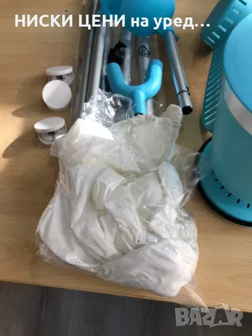 Преса за ризи и блузи cleanmaxx с опция и за панталони син, снимка 5 - Ютии - 49931292