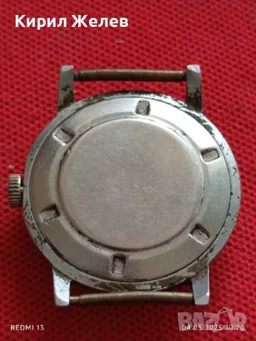 Стар механичен часовник мъжки ПОЛЕТ СССР 17 камъка за ремонт части КОЛЕКЦИЯ 48038, снимка 6 - Антикварни и старинни предмети - 50149267