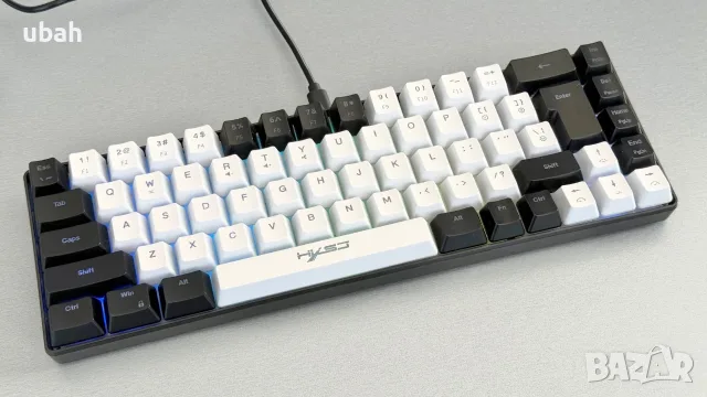 HXSJ Геймърски RGB комплект - клавиатура V200 и безжична мишка T66, снимка 5 - Клавиатури и мишки - 56097203