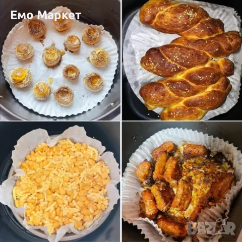 Комплект 50 броя незалепващи термоустойчиви хартиени подложки, снимка 3 - Други - 48919330