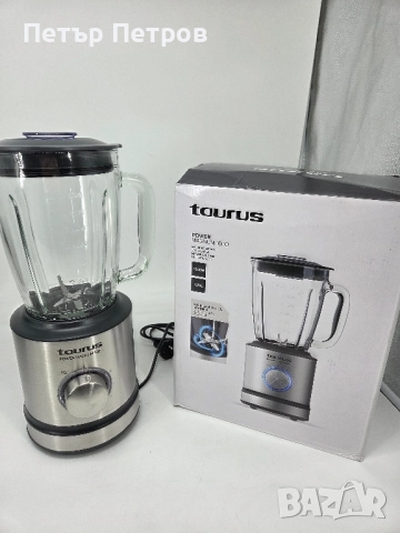 Чисто нов Блендер Taurus Power Magnum, 1600 W, 1.75 L, снимка 2 - Блендери - 52462411