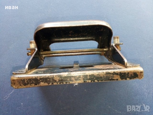 Стар канцеларски перфоратор, снимка 4 - Други ценни предмети - 40351335