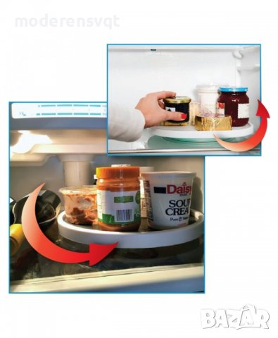 Въртящ се органайзер за кухненски шкафове 360°, снимка 2 - Аксесоари за кухня - 40076495