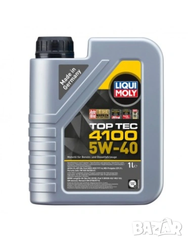 Моторно масло LIQUI MOLY TOP TEC 4100 SAE 5W-40 1л