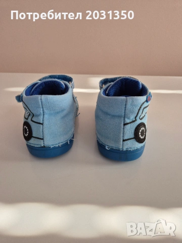 текстилни маратонки D.D.Step-№ 22 сини, снимка 4 - Детски маратонки - 53164496