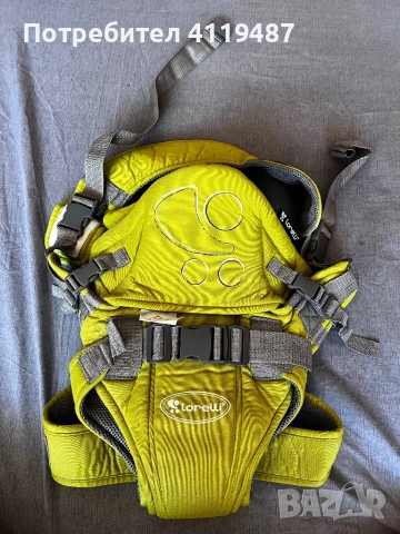 Бебешко кенгуру Bertoni Lorelli TRAVELLER COMFORT Green