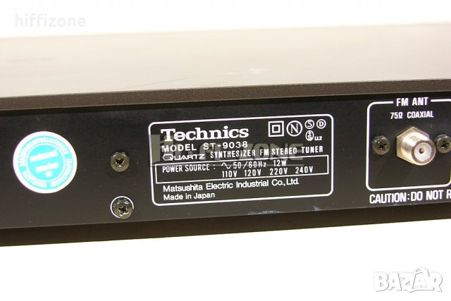 ТУНЕР   Technics st-9038 , снимка 9 - Ресийвъри, усилватели, смесителни пултове - 34743533