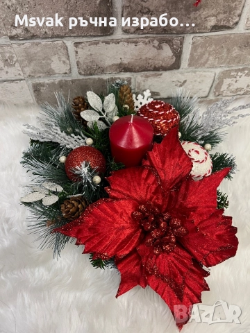 Коледен свещник