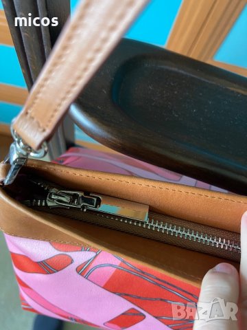 MAGNoL,маркова чанта с естествена кожа като детайли,прекрасен цвят, снимка 3 - Чанти - 41100312