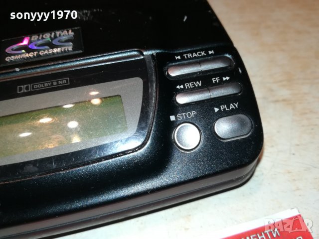 PHILIPS DCC130-MADE IN JAPAN 0502222020, снимка 10 - Радиокасетофони, транзистори - 35685340