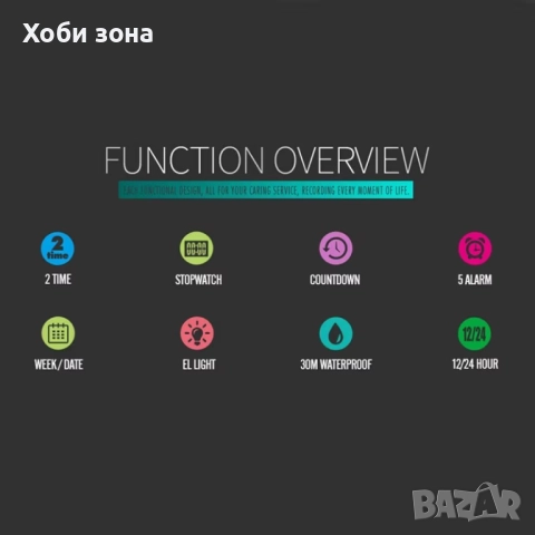 Елегантен електронен часовник, снимка 2 - Мъжки - 52440151