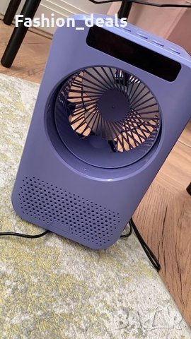 Нов Преносим вентилатор за бюро дом офис пътуване къмпинг 3 скорости, снимка 10 - Друга електроника - 41584206