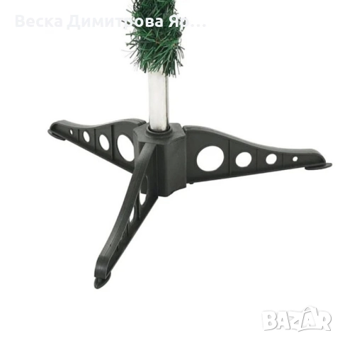 Коледна елха с бели заскрежени връхчета., снимка 5 - Декорация за дома - 52262797