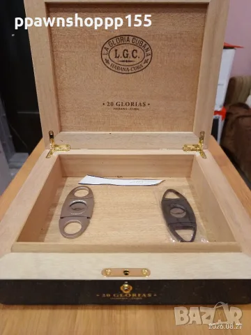 Луксозна дървена кутия / Комплект La Gloria Cubana 20 Glorias, снимка 4 - Табакери - 56071196