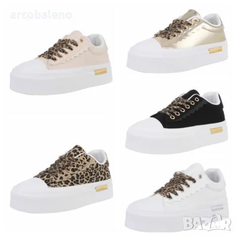 Дамски ниски кецове, 5цвята 