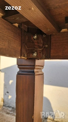 Трапезна маса масив №47, снимка 12 - Маси - 52810259