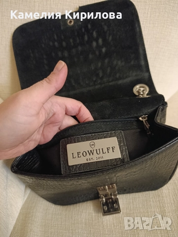 Дамска чанта от естествена кожа , снимка 5 - Чанти - 50069173